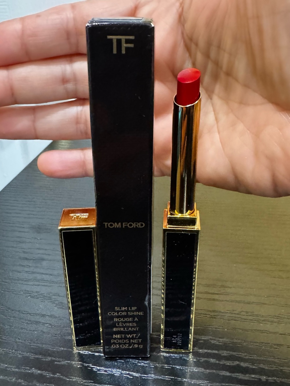 Tom Ford 16 Scarlet Rouge Lipstick - Vibrant Red